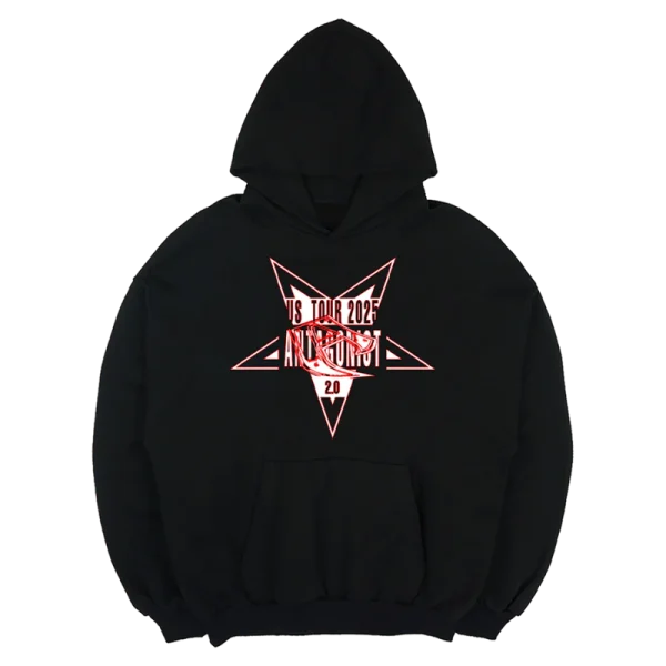Antagonist Star Black & Red Hoodie
