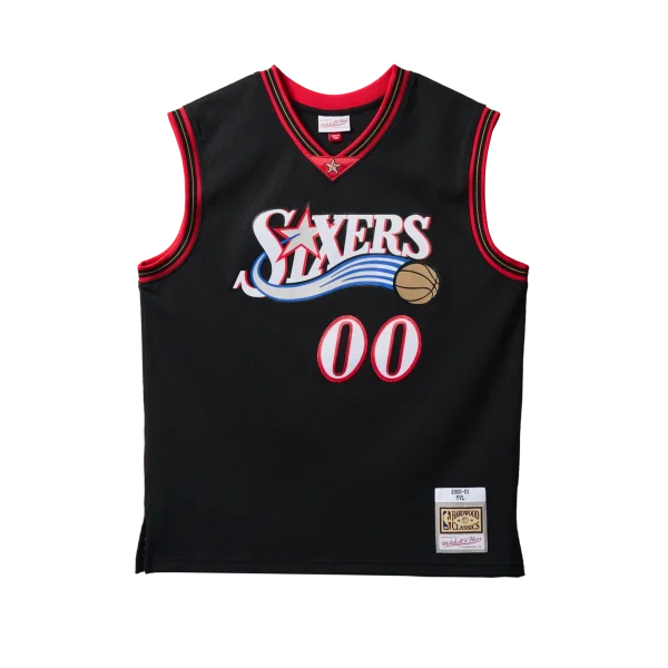 NBA PLAYBOI CARTI X M&N JERSEY PHILADELPHIA 76ERS 2000