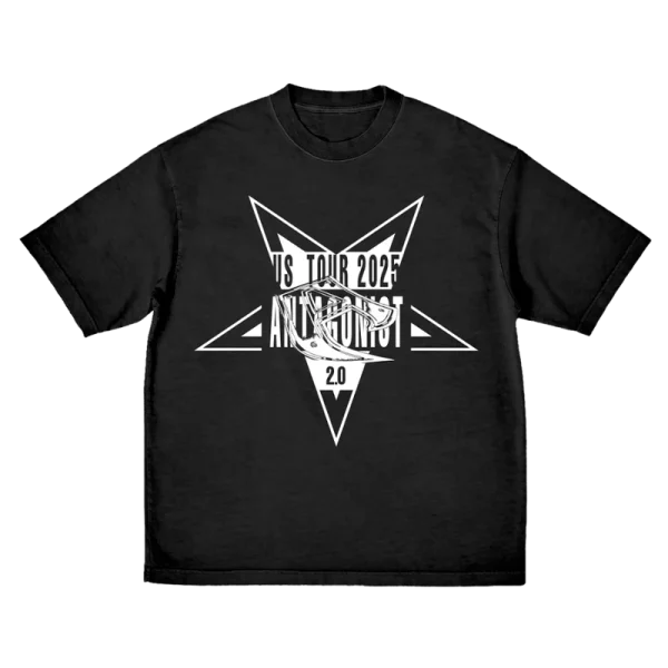 ANTAGONI2T Black T-Shirt