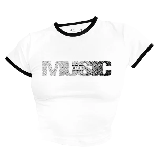 I AM MUSIC Baby Tee 6