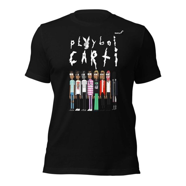 Playboi Carti Cartoon Characters T-Shirt